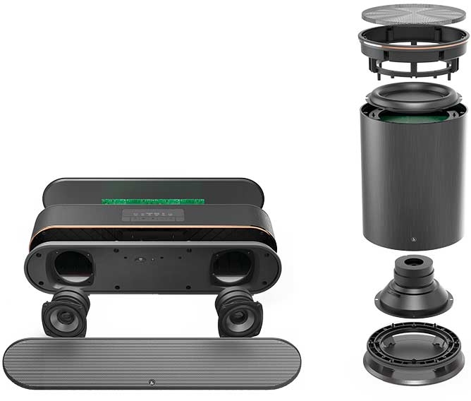 Hama Sirium 3800 ABT Smart-Soundbar schwarz