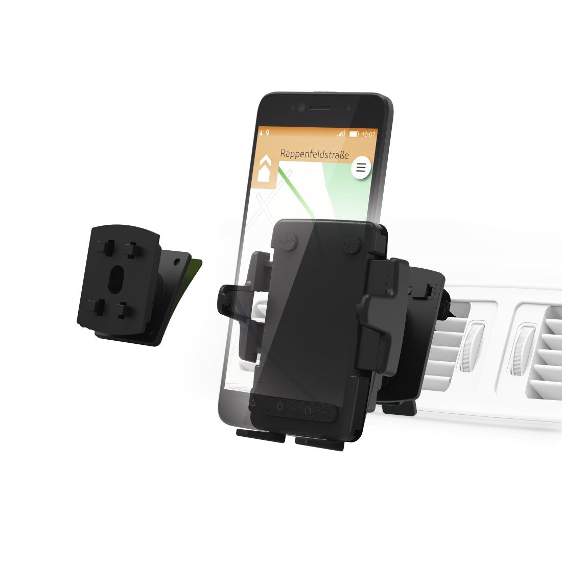 Hama Universal-Smartphone-Halter-Set, Geräte mit einer Breite von 4,5 - 7,5 cm