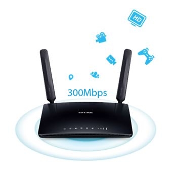 TP-Link TL-MR6400 300MBit/s WLAN N 4G LTE Router (2.Wahl)