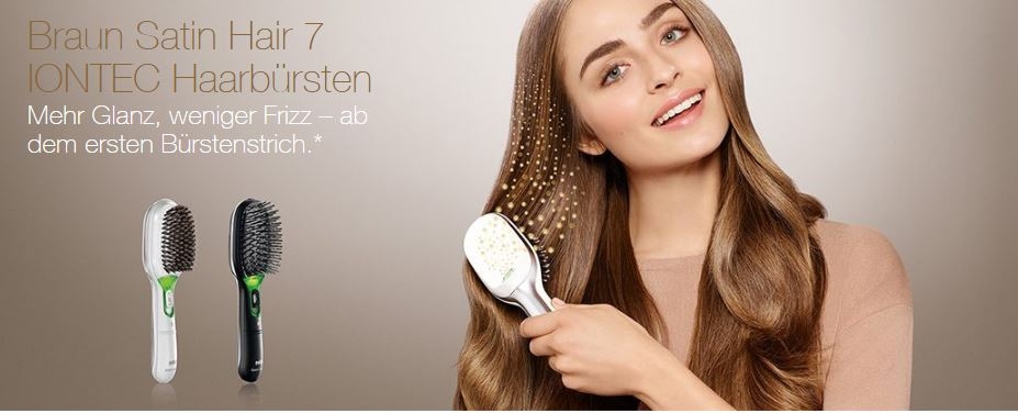 Braun Satin Hair 7 Haarbürste BR730 IonTec schwarz