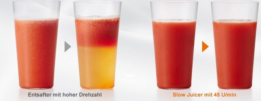 Panasonic MJ-L500S Slow Juicer silber/schwarz