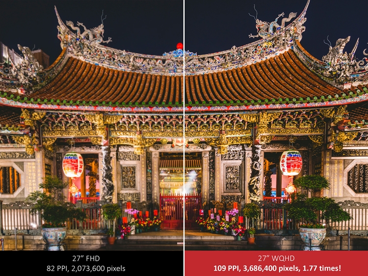 Viewsonic VP2768 68,6 cm (27 Zoll) Fotografen Monitor mit Kalibrierfunktion (2.Wahl)