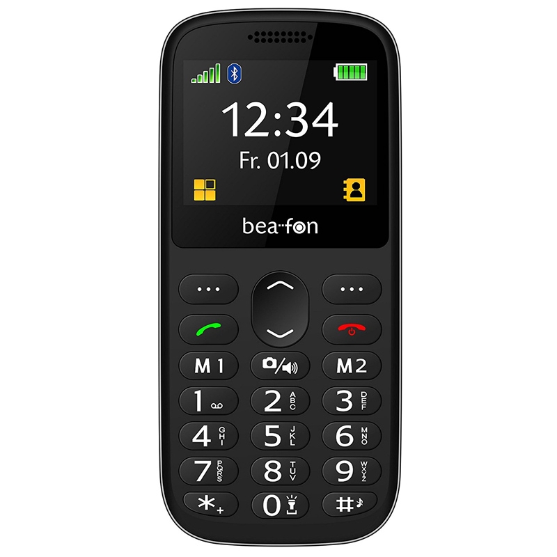 Beafon SL350 Seniorentelefon Schwarz/Silber