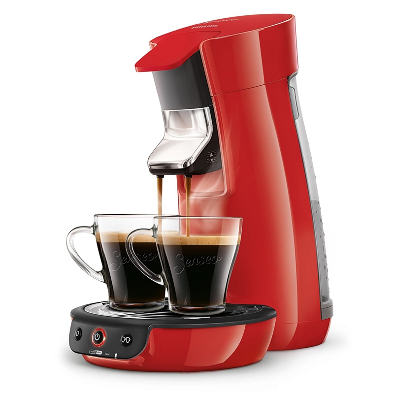 Philips Senseo HD7829/80 Viva Café Kaffeepadmaschine rot