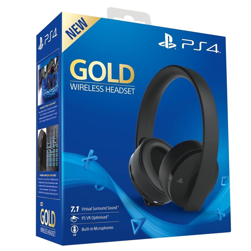 PlayStation 4 Gold Wireless Headset