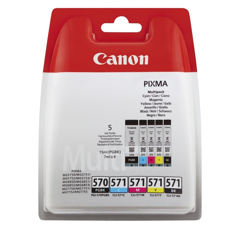 CANON PGI-570/CLI-571 PGBK/C/M/Y/BK MULTI