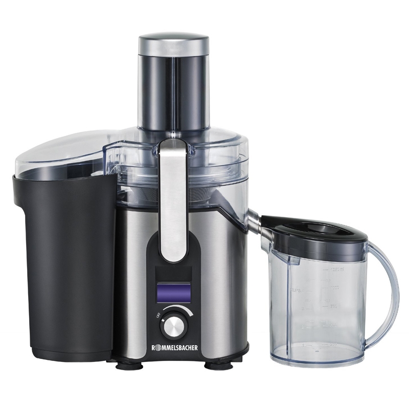 Rommelsbacher ES 850/E Entsafter für Obst und Gemüse edelstahl
