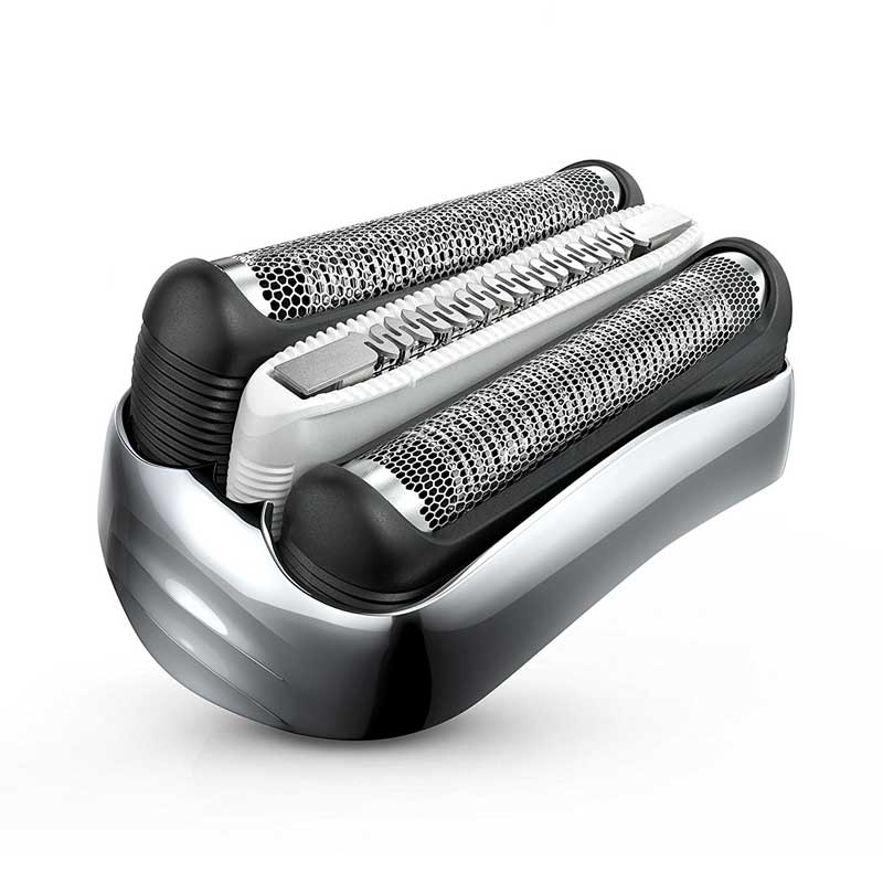 Braun Elektrorasierer Ersatzscherteil 32S (kompatibel mit Series 3 Rasierern) silber Ausstellungsgerät