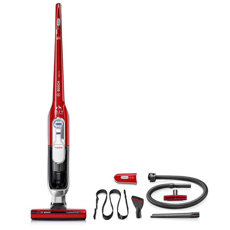 Bosch BCH6ZOOO Kabelloser Handstaubsauger Zoo'o ProAnimal tornadorot