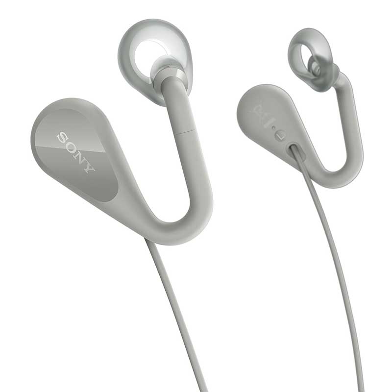 Sony STH40 Open-Ear Stereo Headset grau