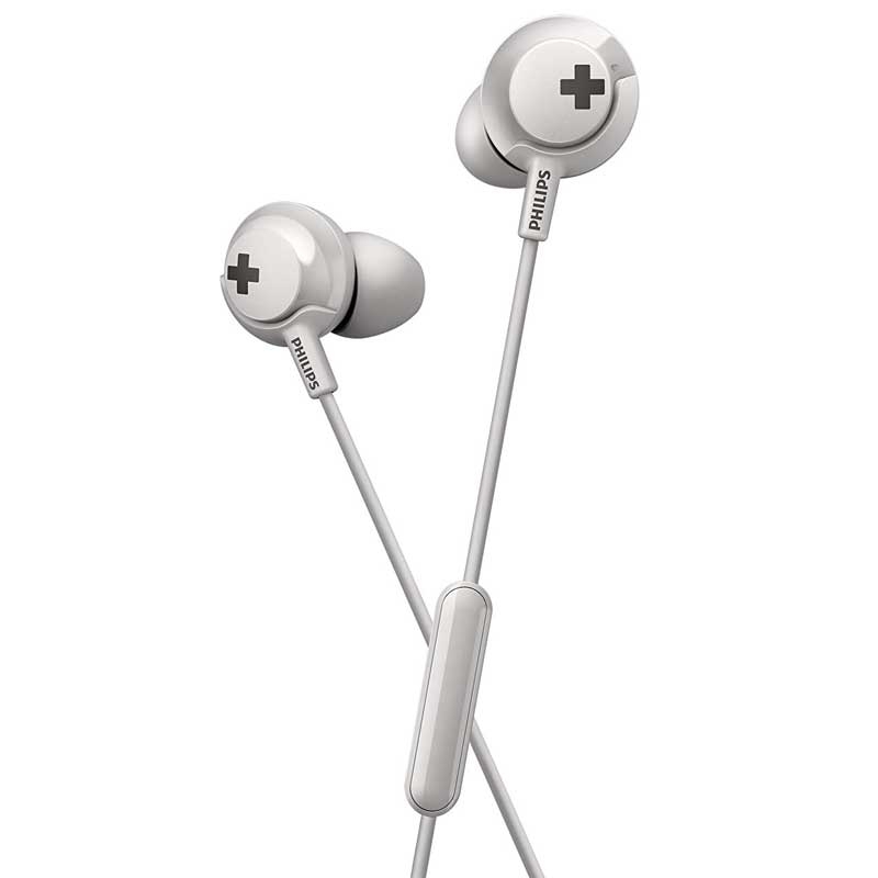 Philips SHE4305WT Bass+ in-Ear Kopfhörer weiß