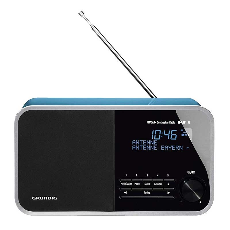 Grundig DTR 4000 DAB+ Radio mit Bluetooth blau