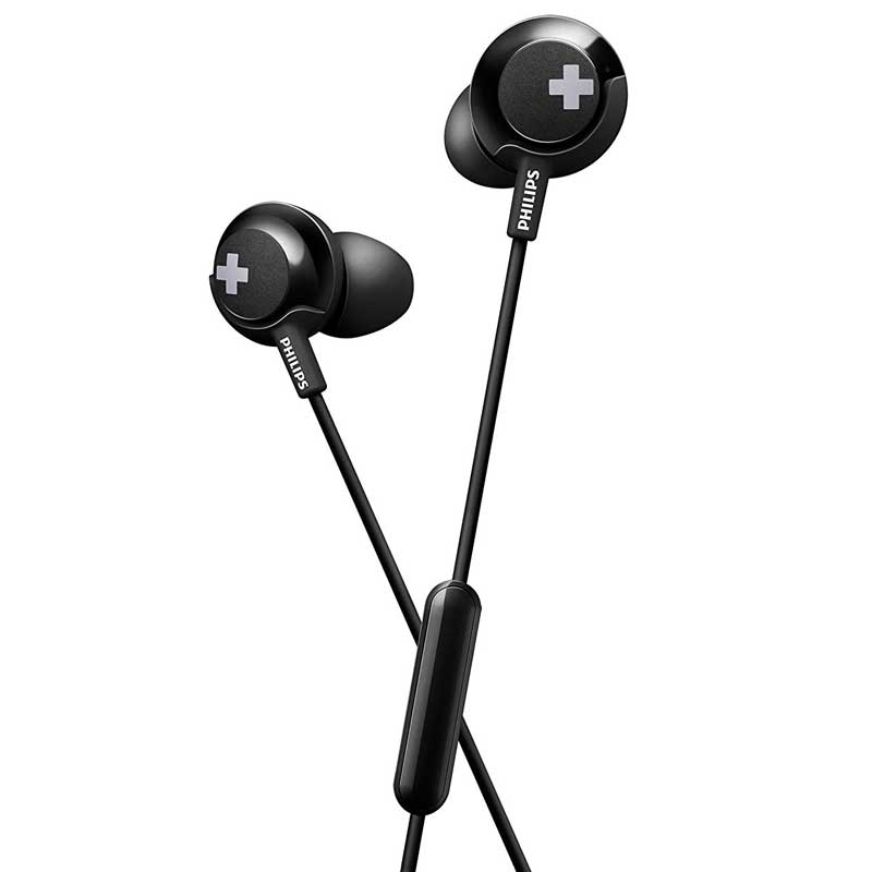 Philips SHE4305BK Bass+ in-Ear Kopfhörer schwarz