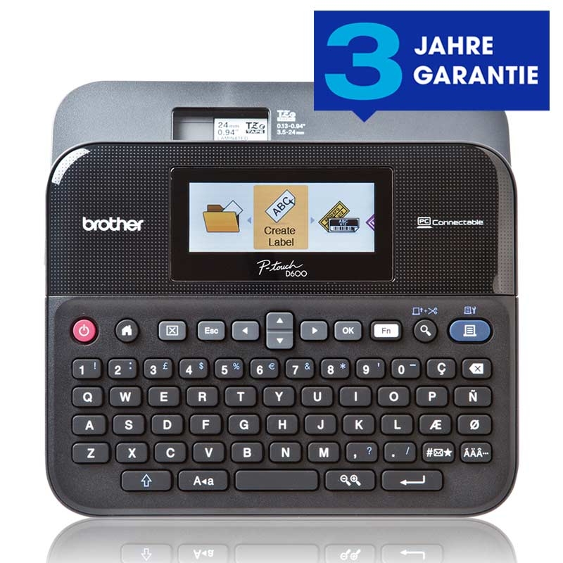 Brother P-Touch D600VP Beschriftungsgerät