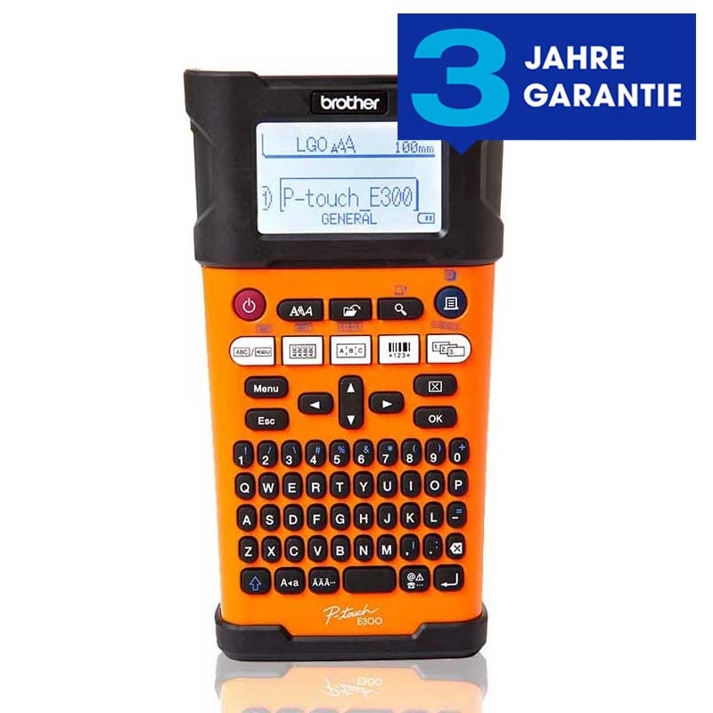 Brother E300VP P-touch Beschriftungsgeraet