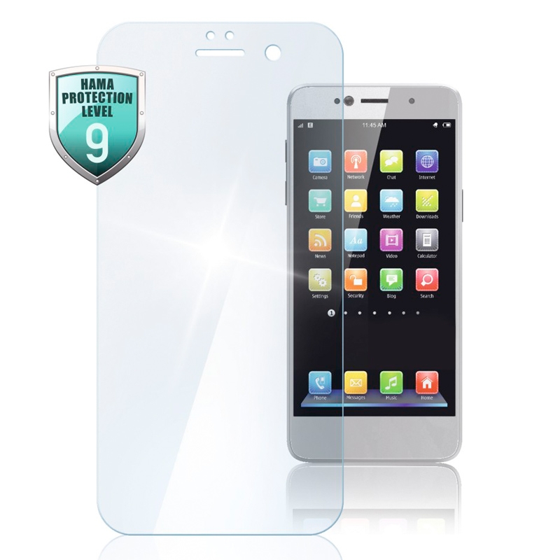 Hama Echtglas-Displayschutz "Premium Crystal Glass" für Huawei Nova 2