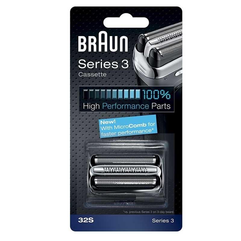 Braun Elektrorasierer Ersatzscherteil 32S Ausstellungsgerät
