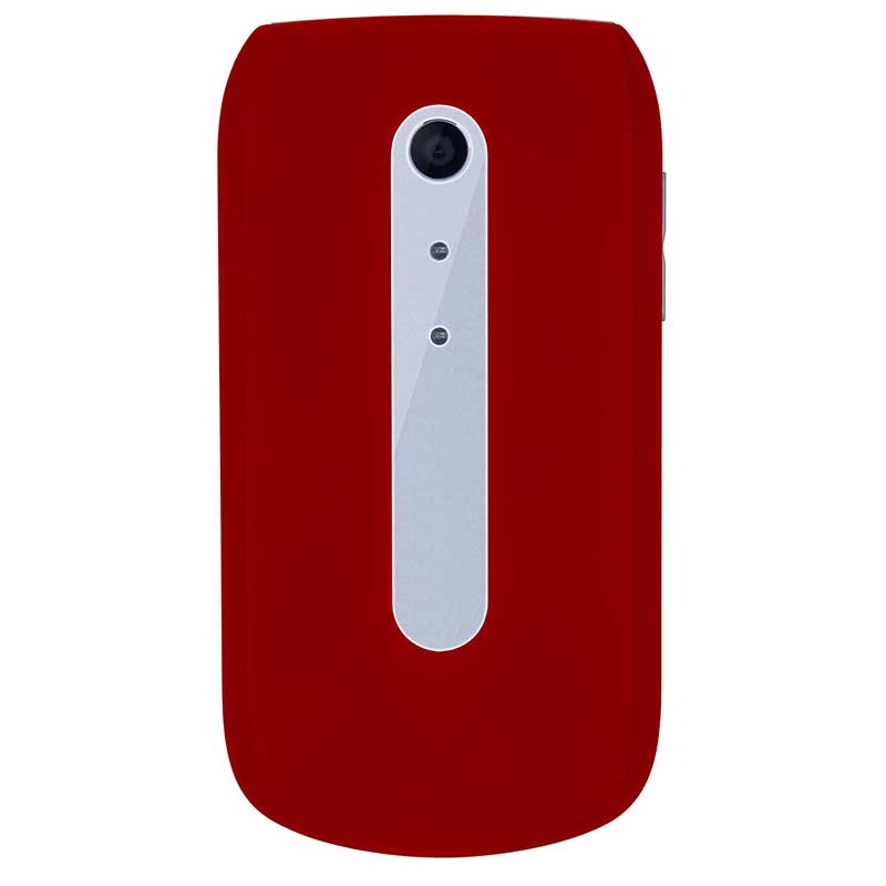 Beafon SL630 Seniorentelefon Klapphandy rot silber
