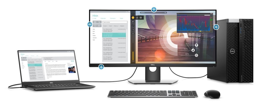 Dell P3418HW 86.4 cm (34 Zoll) LED-Monitor