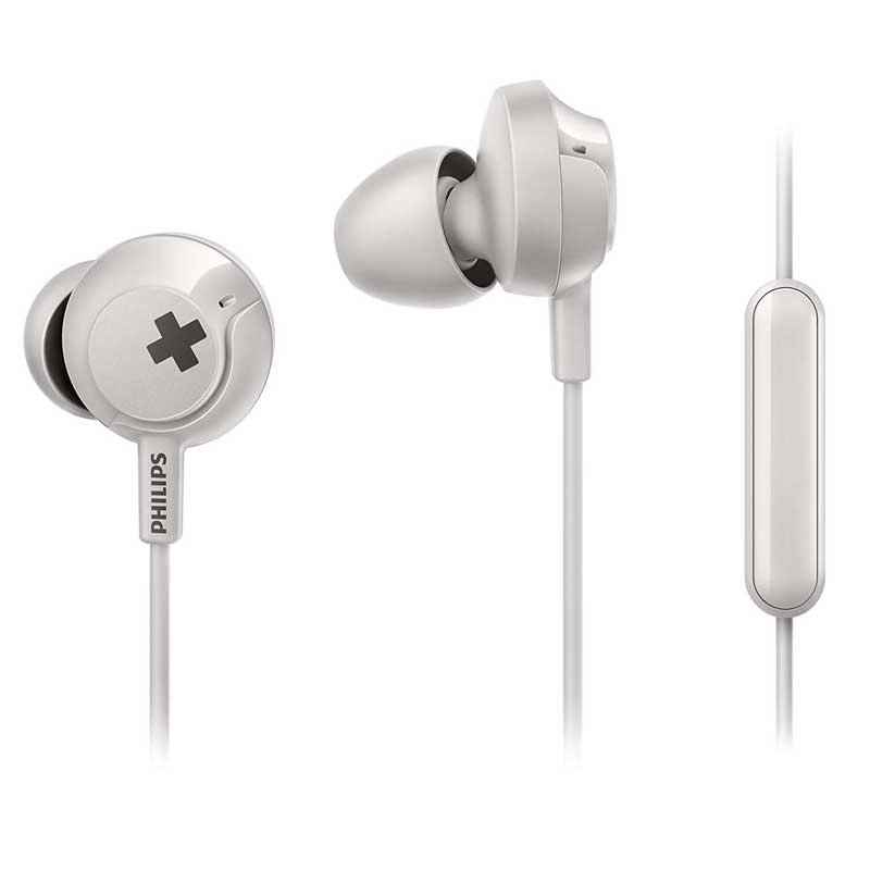Philips SHE4305WT Bass+ in-Ear Kopfhörer weiß