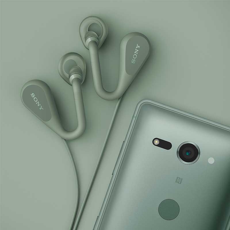 Sony STH40 Open-Ear Stereo Headset grün