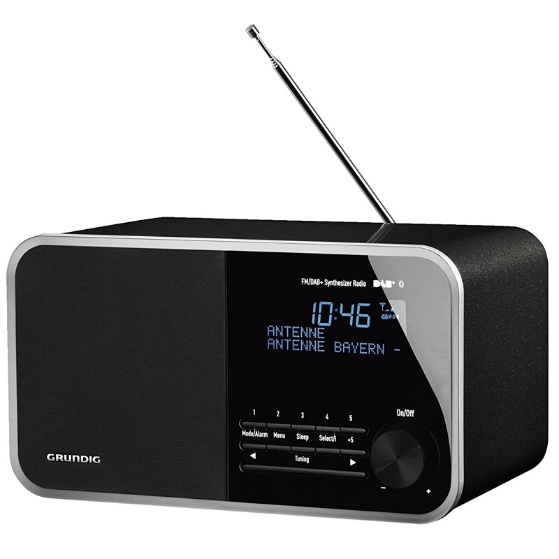 Grundig DTR 4000 DAB+ Radio mit Bluetooth schwarz