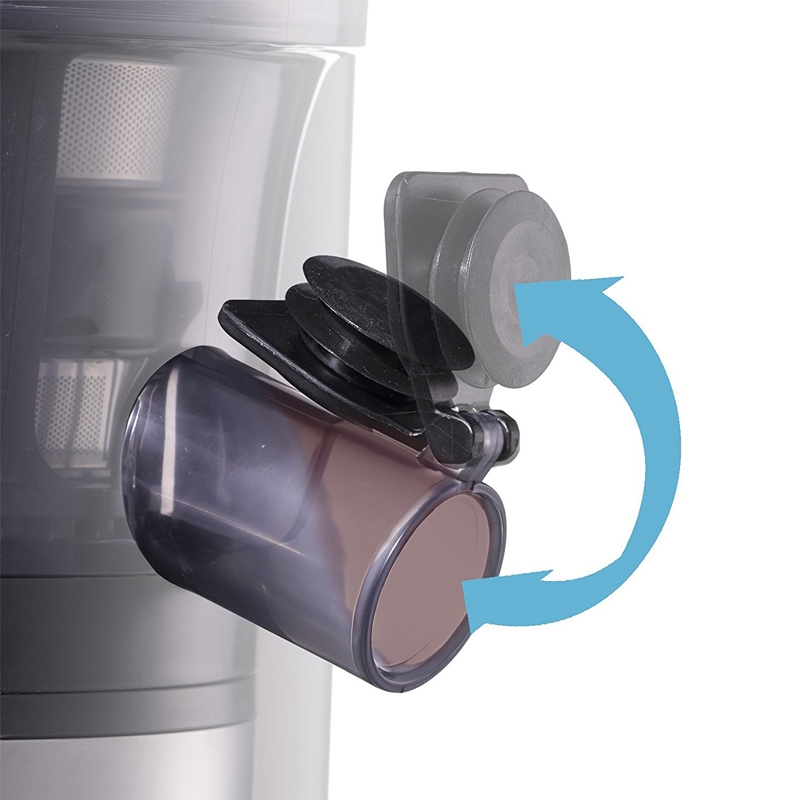 Panasonic MJ-L500S Slow Juicer silber/schwarz