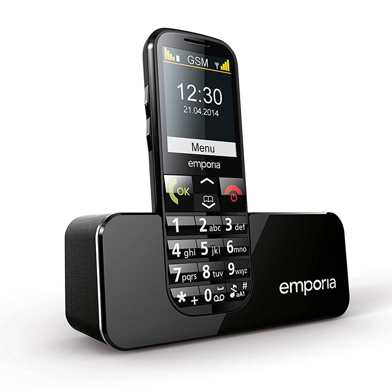 Emporia ECO C160 Seniorentelefon schwarz