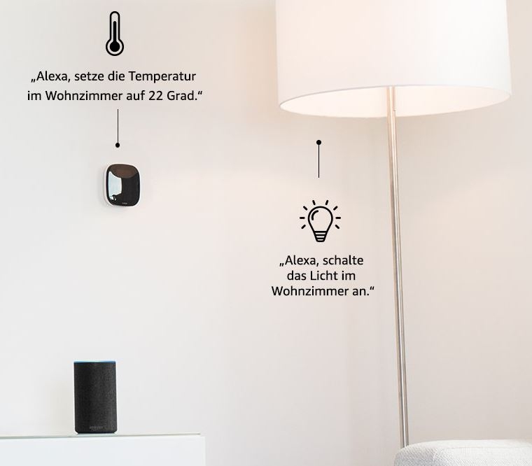 Amazon Echo (2.Generation) Stoff schwarz