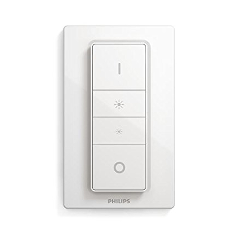 Philips Hue LED Tischleuchte Wellness inkl. Dimmschalter schwarz