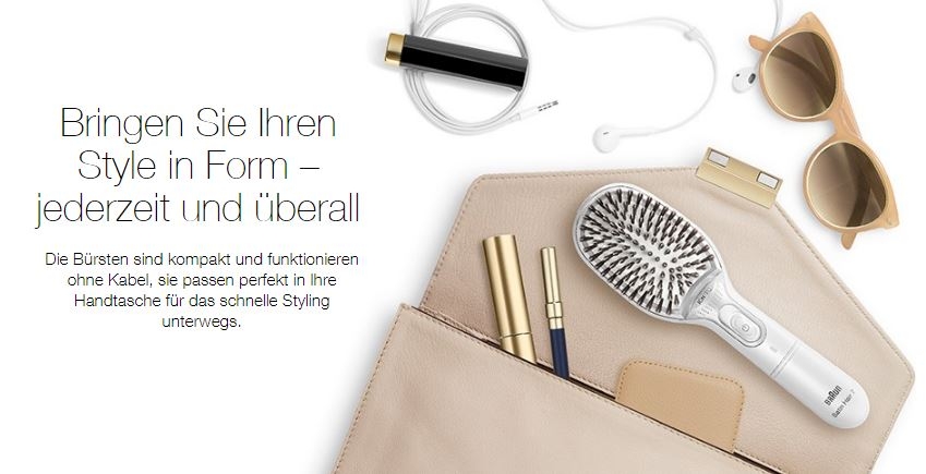 Braun Satin Hair 7 Haarbürste BR730 IonTec schwarz