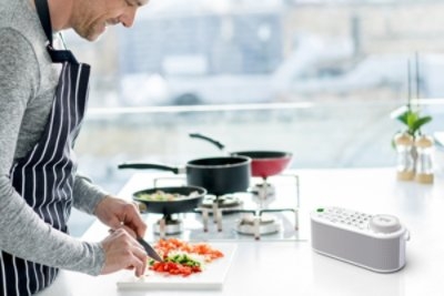 Sony SRS-LSR100 Tragbarer TV-Funklautsprecher weiß