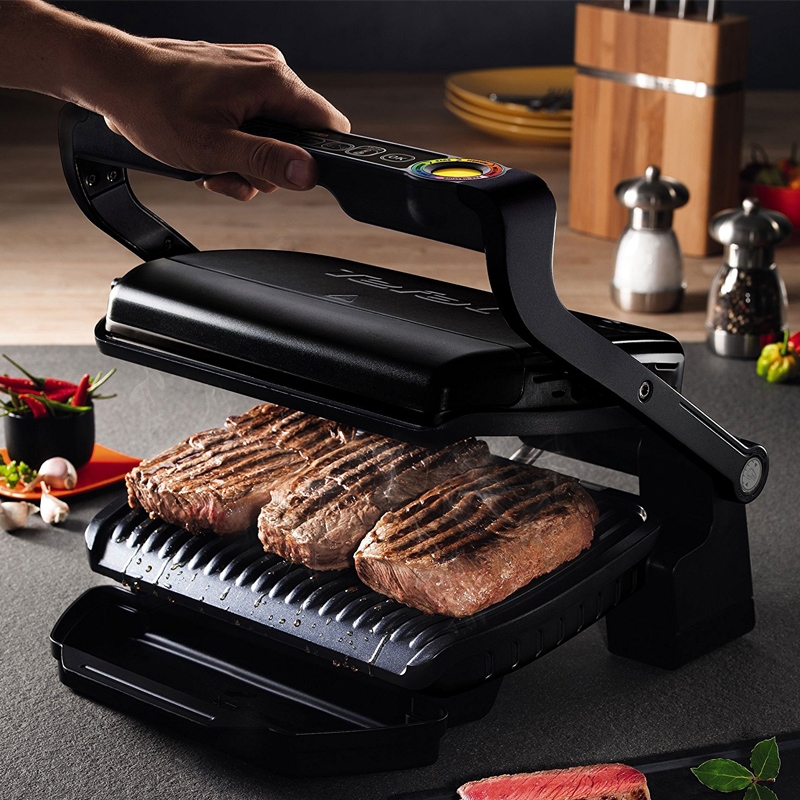 Tefal Optigrill plus GC7148 Snacking und Baking schwarz