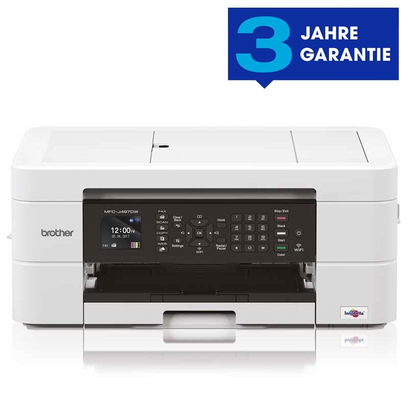 Brother MFC-J497DW Tintenstrahl-Multifunktionsdrucker