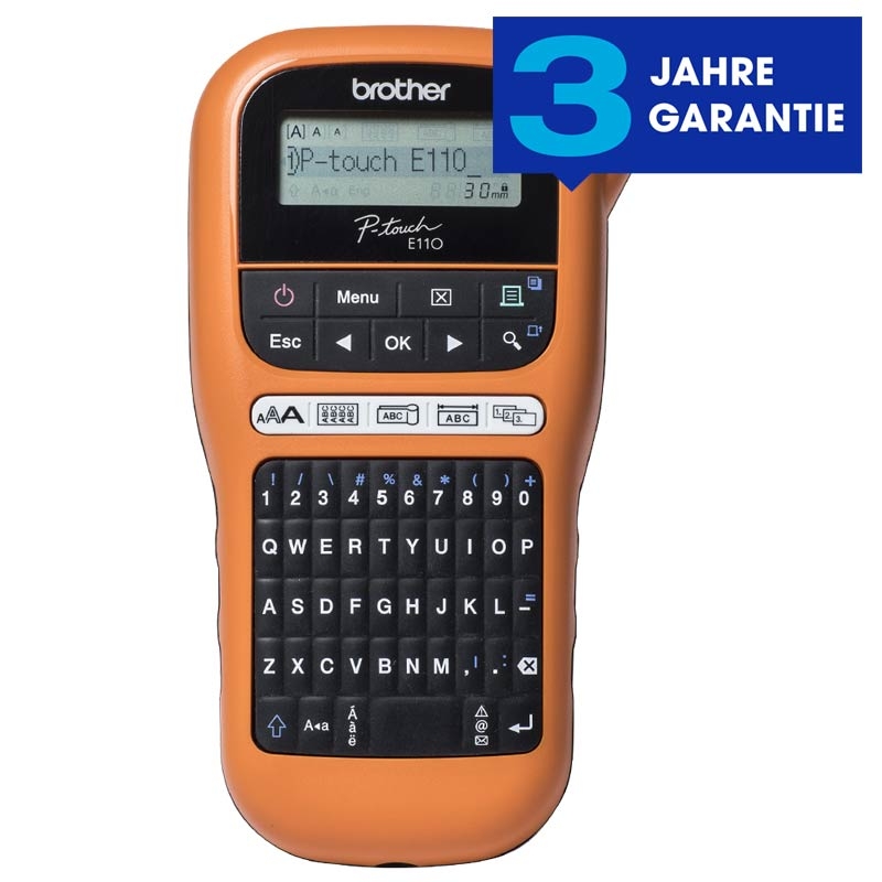 Brother P-Touch E110VP Beschriftungsgerät