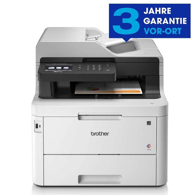 Brother MFC-L3770CDW Kompaktes 4-in-1 Farb-LED-Multifunktionsgerät