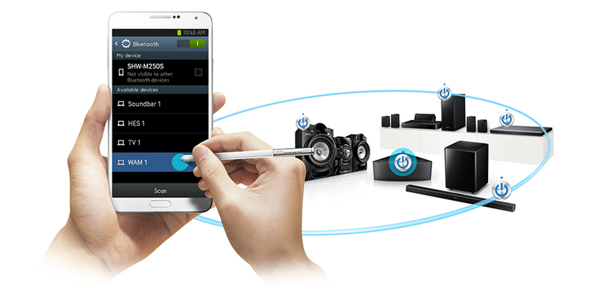 Samsung HW-H750/EN Soundbar schwarz (Premium-Modell)