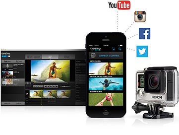 GoPro HERO4 Black Adventure (DE) Action-Cam