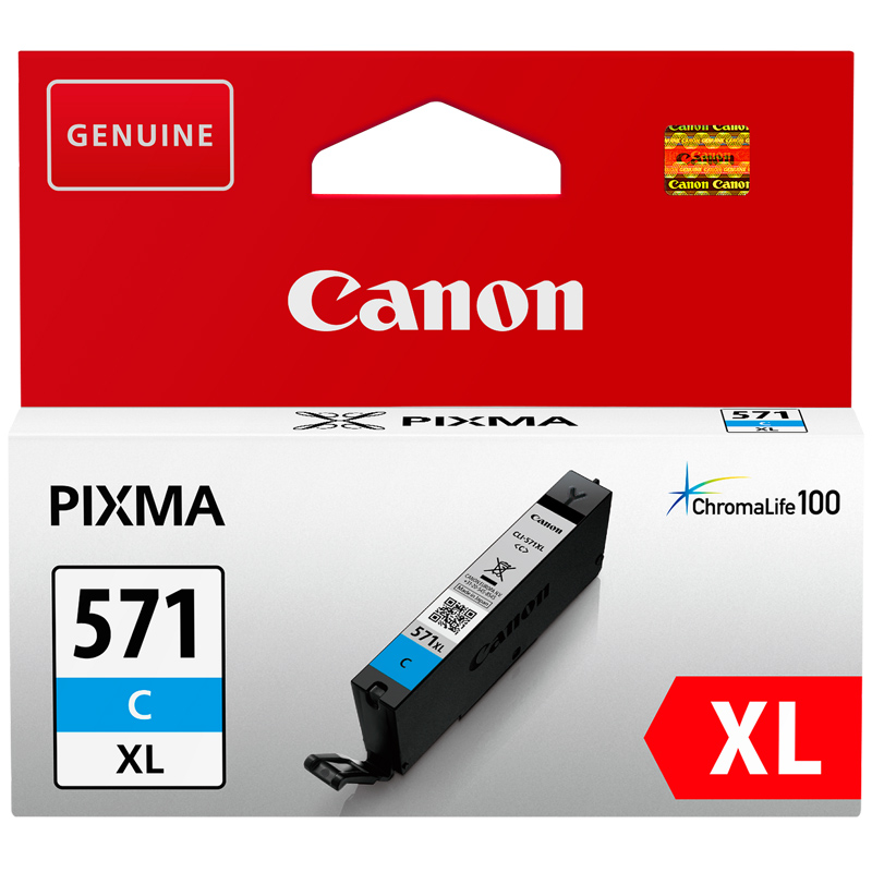 Canon CLI-571XLC Tinte cyan