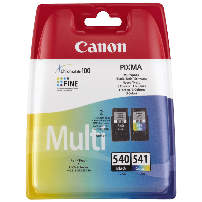 Canon PG-540XL / CL-541XL MultiPack Tintenpatrone