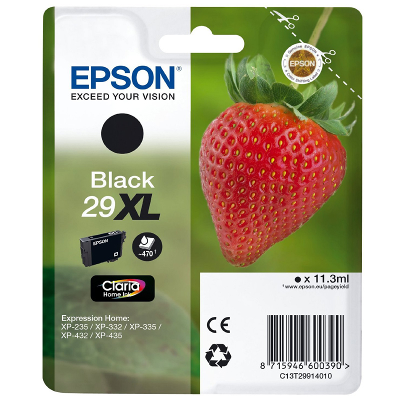 Epson 29XL Tinte schwarz
