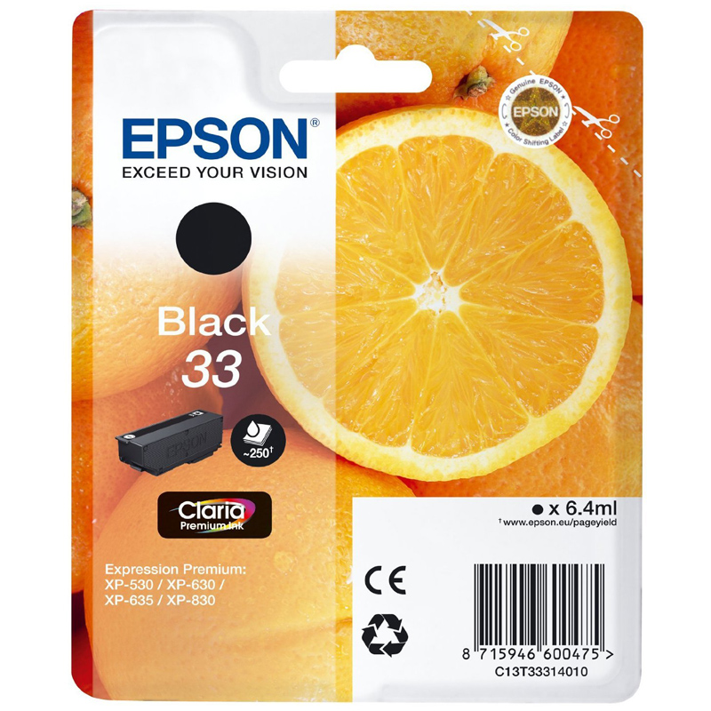 Epson 33 Tinte schwarz