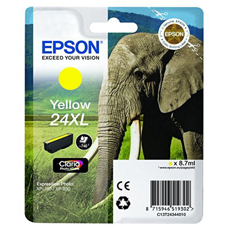 Epson 24XL Tinte yellow