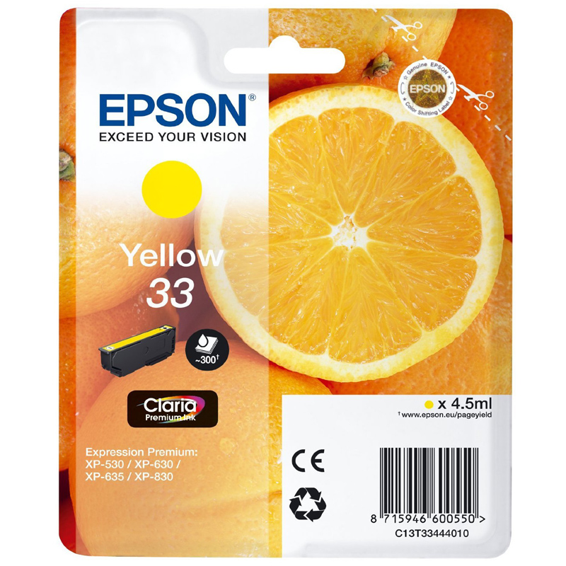 Epson 33 Tinte yellow