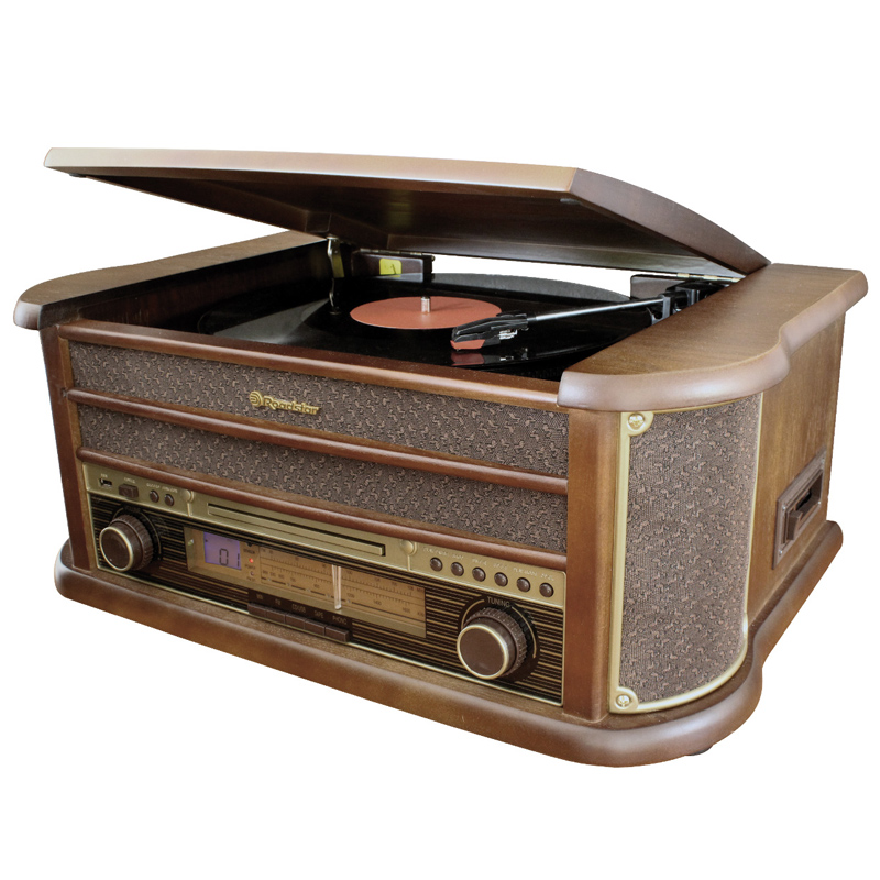 Roadstar HIF-1899TUMPK Halbautomatischer Plattenspieler