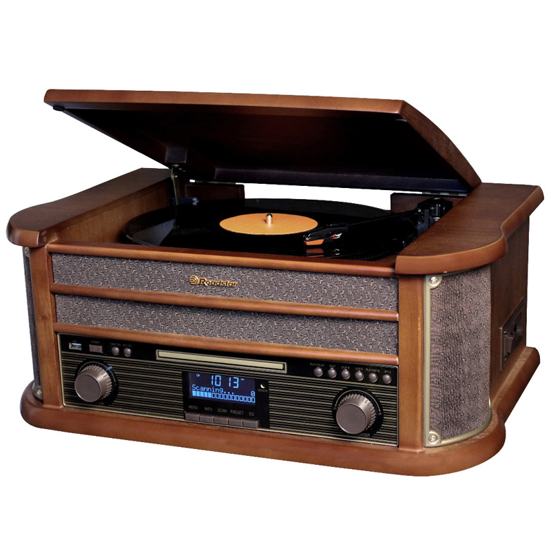 Roadstar HIF-1999D+BT Retro-HiFi Anlage