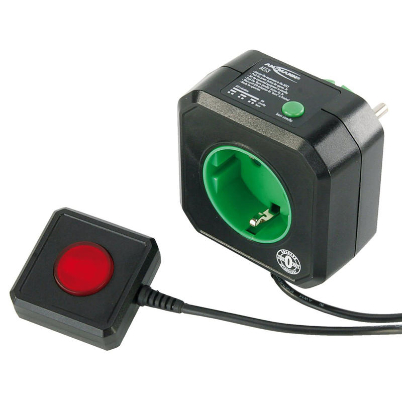Ansmann AES3 Energiespar-Steckdose