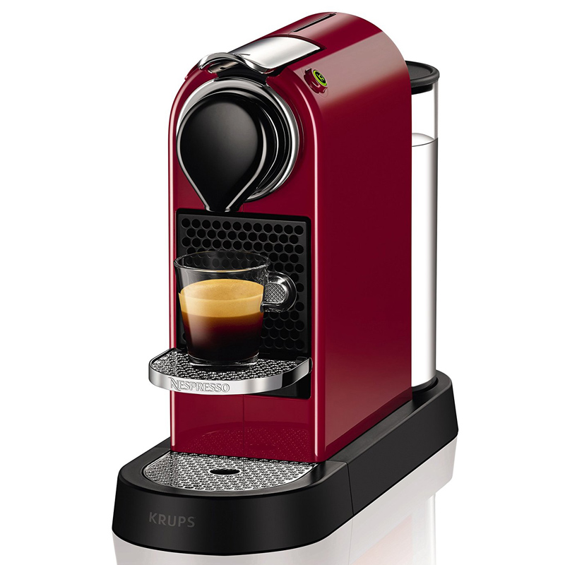 Krups Nespresso XN7405 Kapselmaschine New CitiZ rot