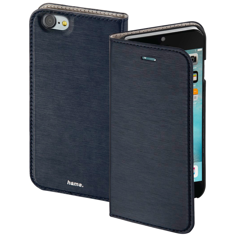 Hama Booklet Slim für iPhone 7 Navy