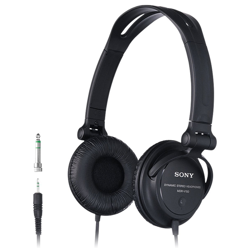 Sony MDR-V150B Kopfhörer schwarz